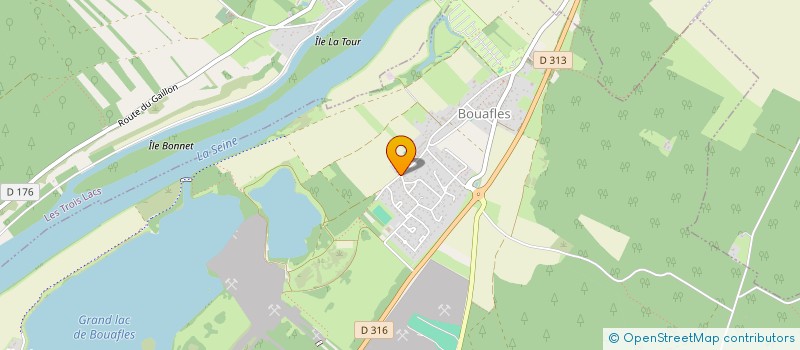 localisation de l'entreprise MADAME SABRINA GIGUELLE à BOUAFLES