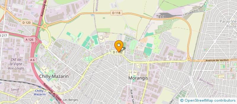 localisation de l'entreprise MADAME SABRINA GILLARDEAU à MORANGIS
