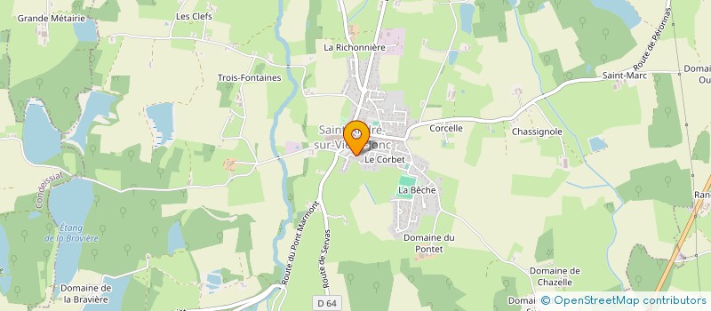 localisation de l'entreprise MADAME SABRINA GILLET  SAINT-ANDRE-SUR-VIEUX-JONC