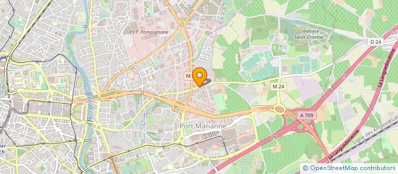 localisation de l'entreprise MADAME SABRINA GIMENEZ à MONTPELLIER