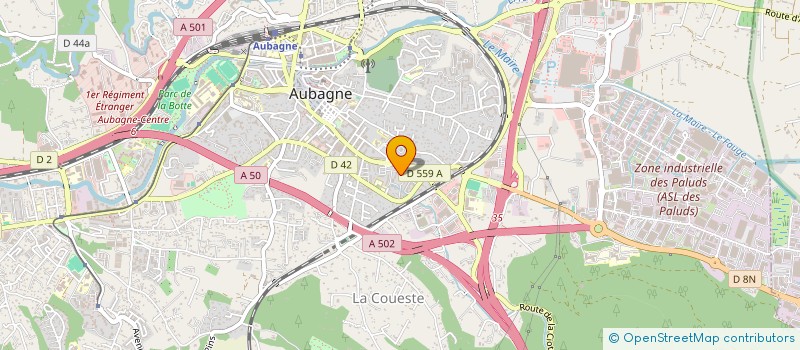 localisation de l'entreprise MADAME SABRINA GLATZ à AUBAGNE