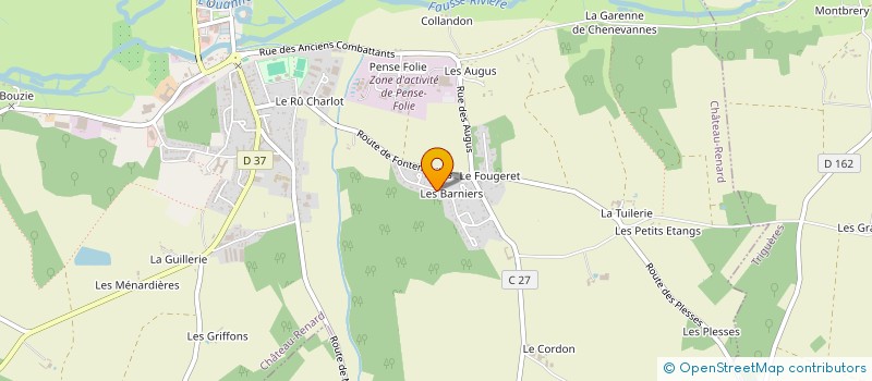 localisation de l'entreprise MADAME SABRINA GOUDINOUX à CHATEAU-RENARD