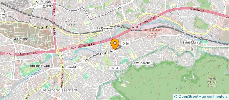 localisation de l'entreprise MADAME SABRINA GOUIGAH  MARSEILLE