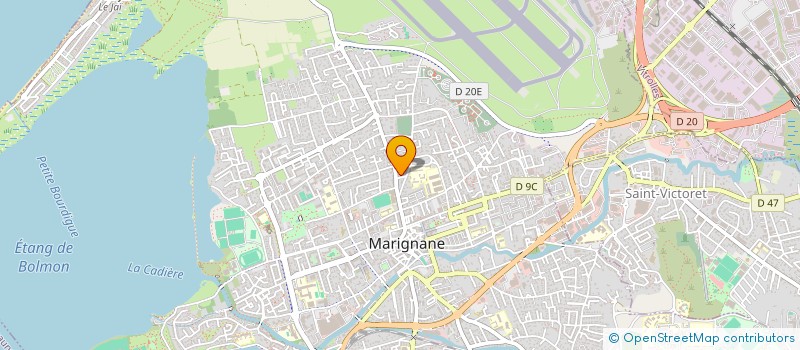 localisation de l'entreprise MADAME SABRINA GOYER à MARIGNANE