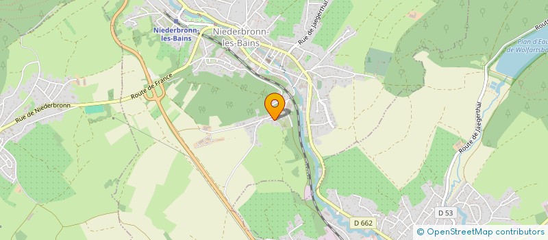 localisation de l'entreprise MADAME SABRINA GRALL à NIEDERBRONN-LES-BAINS