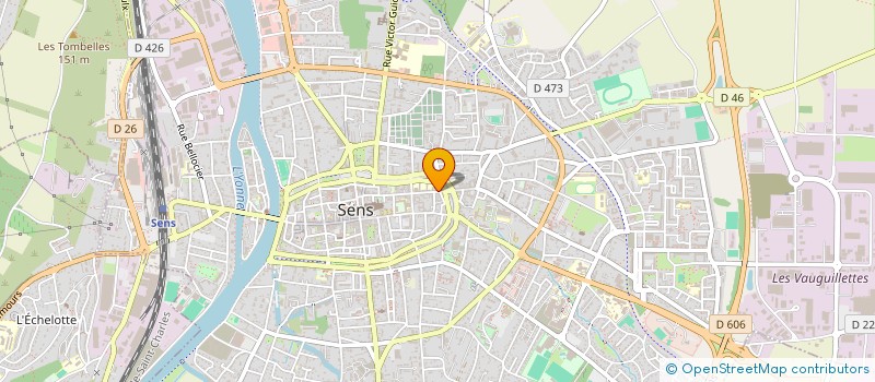 localisation de l'entreprise MADAME SABRINA GREFFARD à SENS
