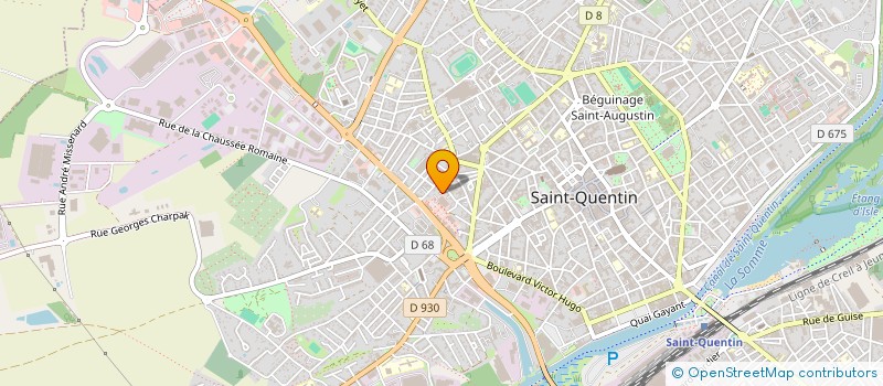 localisation de l'entreprise MADAME SABRINA GROUZELLE à SAINT-QUENTIN