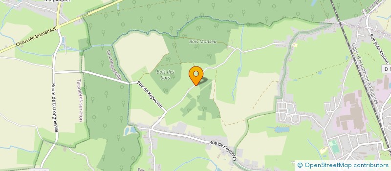 localisation de l'entreprise MADAME SABRINA GUERRERA  FEIGNIES