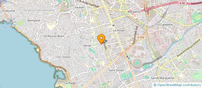 localisation de l'entreprise MADAME SABRINA GUIDONE à MARSEILLE
