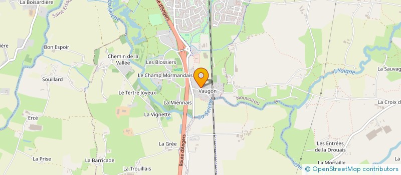 localisation de l'entreprise MADAME SABRINA GUIGOU  VERN-SUR-SEICHE