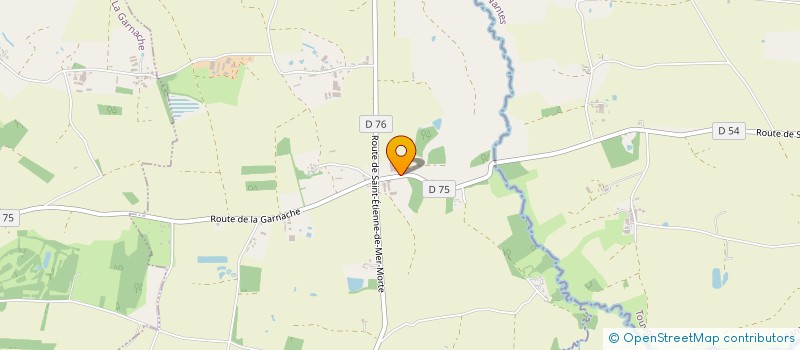 localisation de l'entreprise MADAME SABRINA GUILBAUD  FROIDFOND