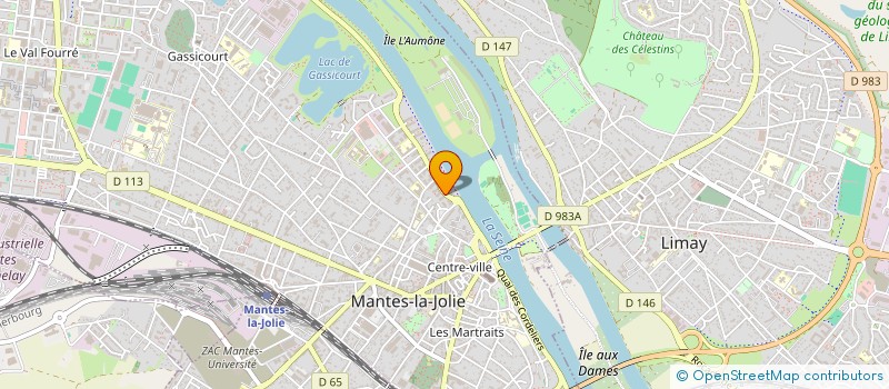 localisation de l'entreprise MADAME SABRINA GUILLEMER  MANTES-LA-JOLIE