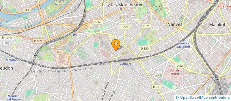 localisation de l'entreprise MADAME SABRINA GUIOT à ISSY-LES-MOULINEAUX