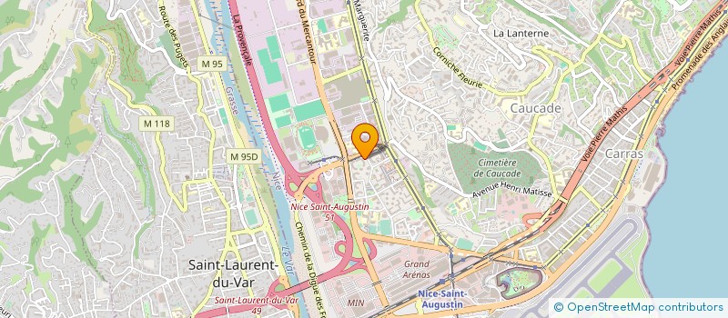 localisation de l'entreprise MADAME SABRINA HACHOUMI à NICE