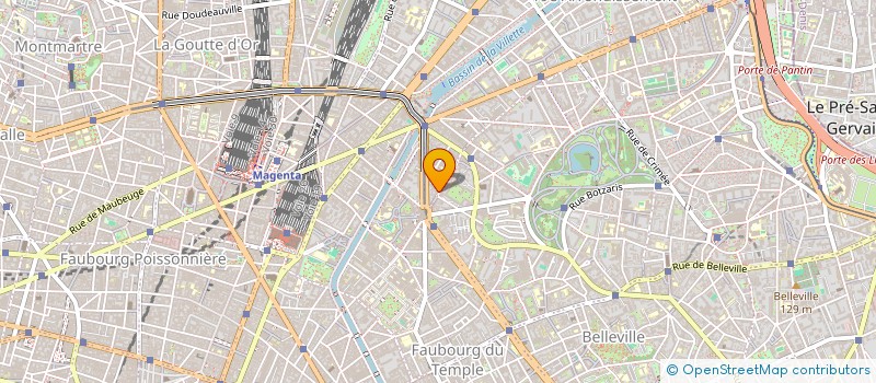 localisation de l'entreprise MADAME SABRINA HAKIM  PARIS