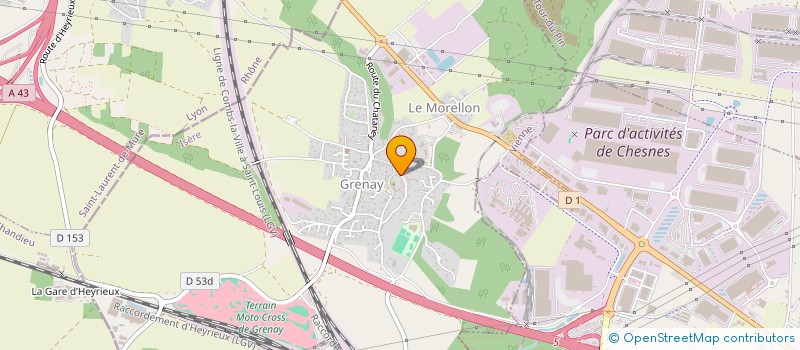 localisation de l'entreprise MADAME SABRINA HAMADOU  GRENAY