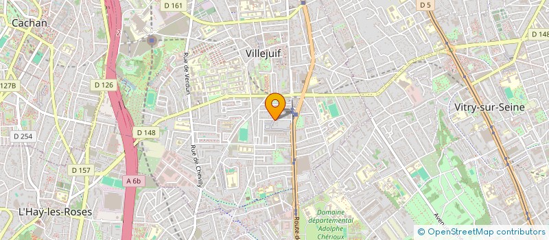 localisation de l'entreprise MADAME SABRINA HAMICHE à VILLEJUIF