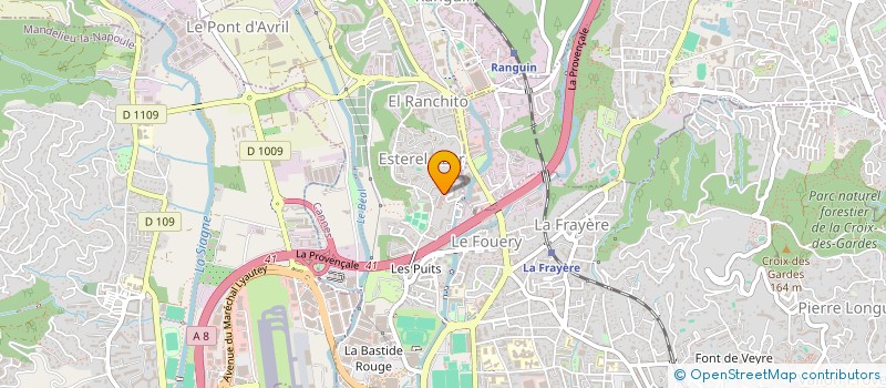 localisation de l'entreprise MADAME SABRINA HAMICHE  CANNES