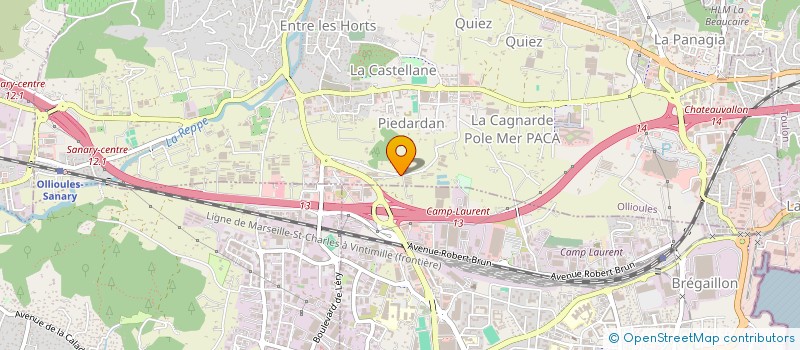 localisation de l'entreprise MADAME SABRINA HAMZA à OLLIOULES