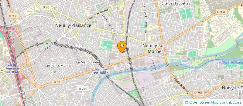 localisation de l'entreprise MADAME SABRINA HARBILI à NEUILLY-SUR-MARNE