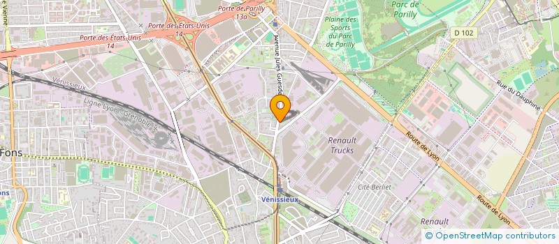 localisation de l'entreprise MADAME SABRINA HEBHOUB  VENISSIEUX