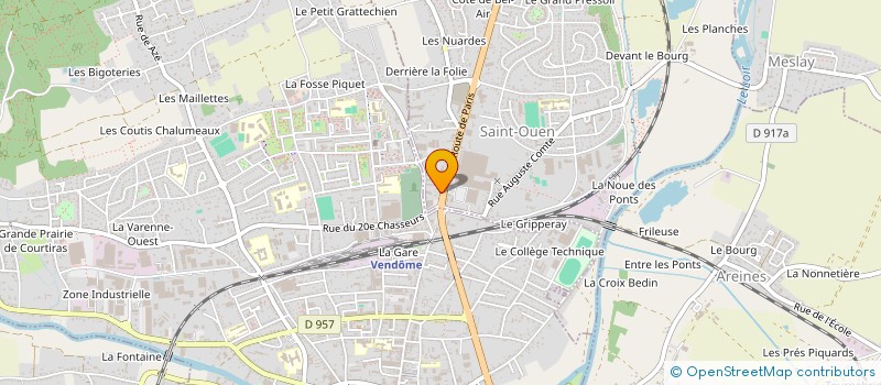 localisation de l'entreprise MADAME SABRINA HERTAULT à SAINT-OUEN