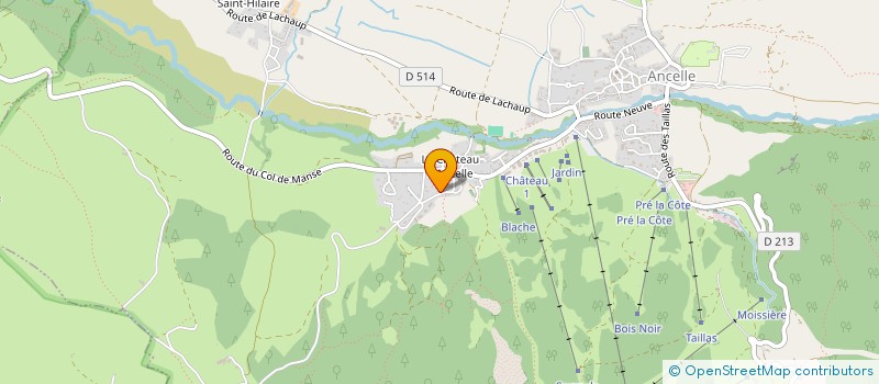 localisation de l'entreprise MADAME SABRINA HOARAU  GAP