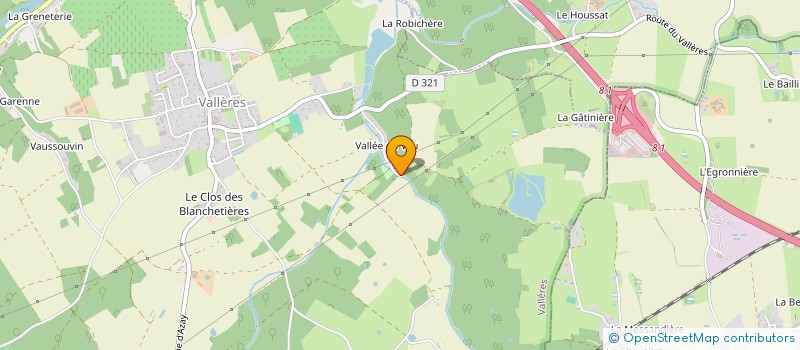 localisation de l'entreprise MADAME SABRINA HOCINI  VALLERES