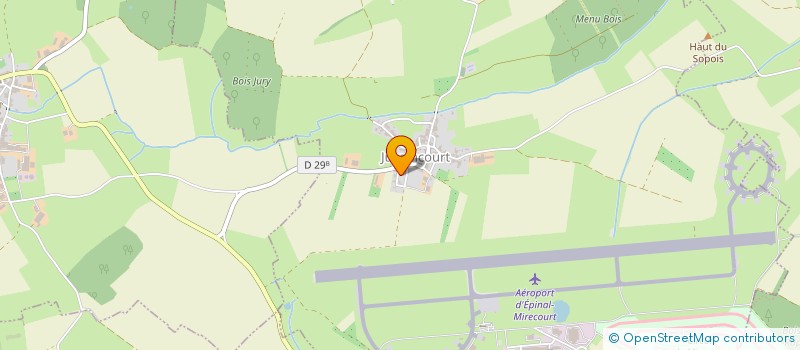 localisation de l'entreprise MADAME SABRINA HOFFMANN  JUVAINCOURT