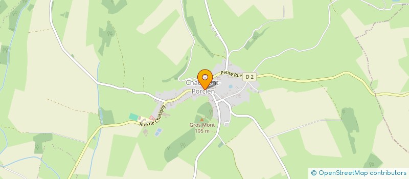 localisation de l'entreprise MADAME SABRINA HONS  CHAUMONT-PORCIEN