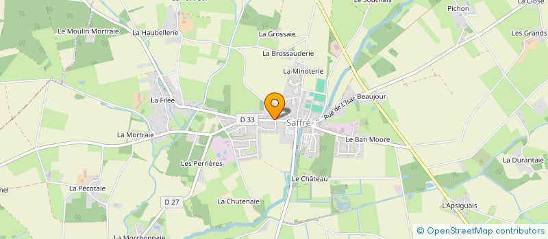 localisation de l'entreprise MADAME SABRINA HORNEC  SAFFRE