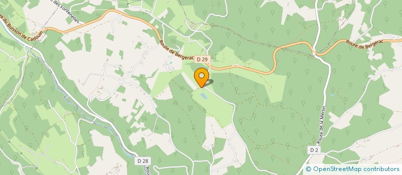 localisation de l'entreprise MADAME SABRINA HOULES  LE BUISSON-DE-CADOUIN