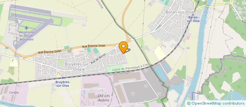 localisation de l'entreprise MADAME SABRINA IABBADENE à BRUYERES-SUR-OISE