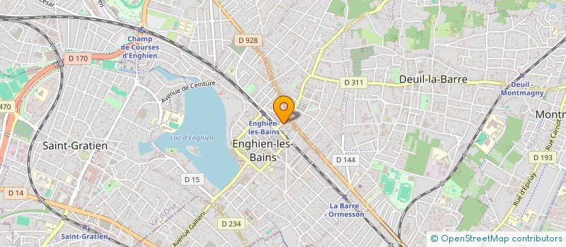 localisation de l'entreprise MADAME SABRINA IFERKI à ENGHIEN-LES-BAINS