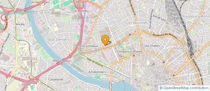 localisation de l'entreprise MADAME SABRINA INCALZI à TOULOUSE
