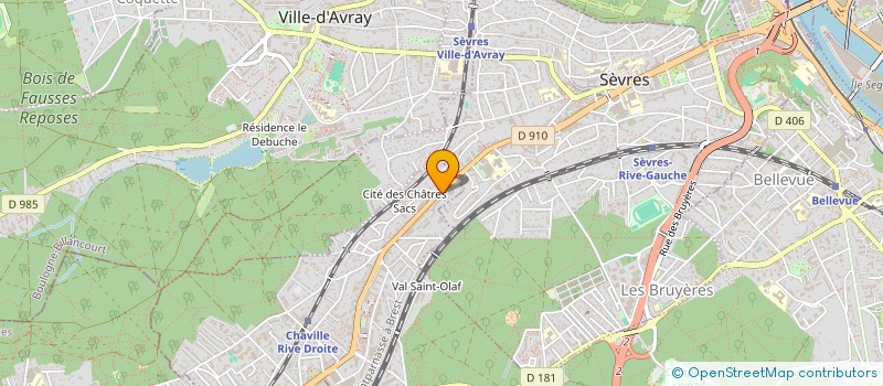 localisation de l'entreprise MADAME SABRINA IOUALITENE à CHAVILLE