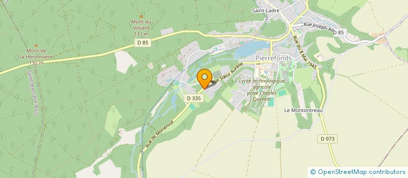 localisation de l'entreprise MADAME SABRINA JACQUEMARD  PIERREFONDS