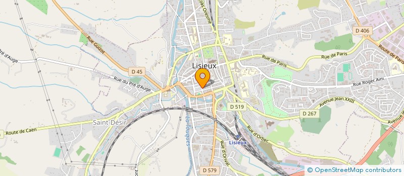 localisation de l'entreprise MADAME SABRINA JALABERT à LISIEUX