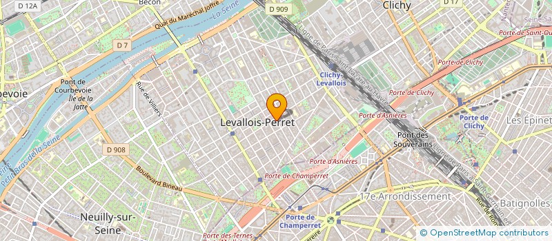 localisation de l'entreprise MADAME SABRINA JANEL à LEVALLOIS-PERRET