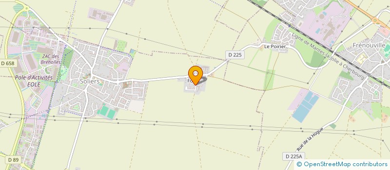 localisation de l'entreprise MADAME SABRINA JEANNE  SOLIERS