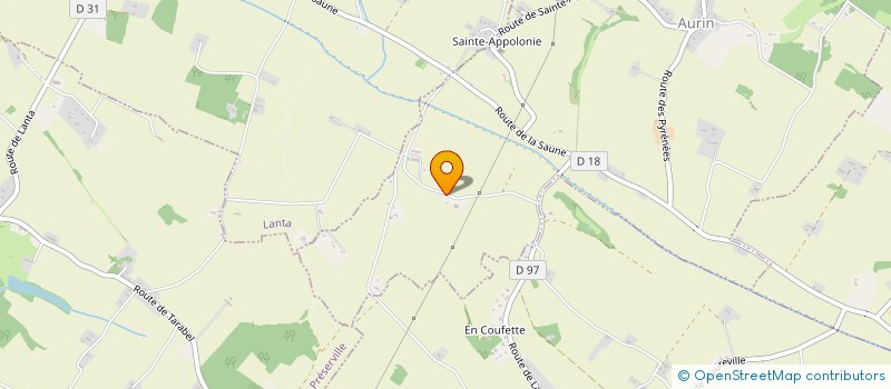 localisation de l'entreprise MADAME SABRINA JOUANJAN  BELPECH