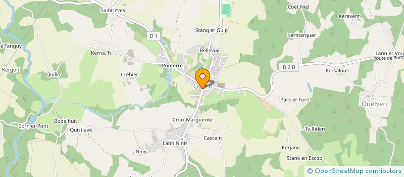 localisation de l'entreprise MADAME SABRINA JULE  GUERN