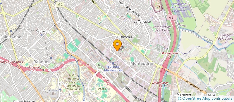 localisation de l'entreprise MADAME SABRINA KAOUARI à TOULOUSE