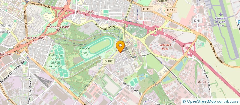 localisation de l'entreprise MADAME SABRINA KEBAILI  BRON