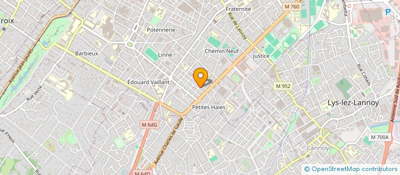 localisation de l'entreprise MADAME SABRINA KESSACI à ROUBAIX