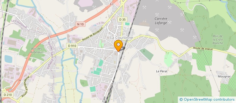 localisation de l'entreprise MADAME SABRINA KHADIMI à LA COURONNE