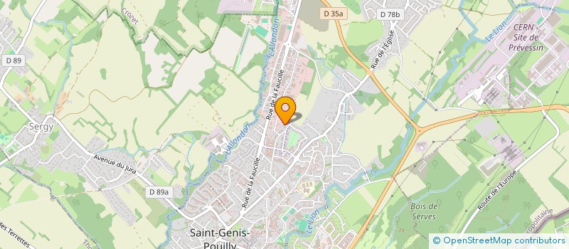 localisation de l'entreprise MADAME SABRINA KHALDOUNI à SAINT-GENIS-POUILLY
