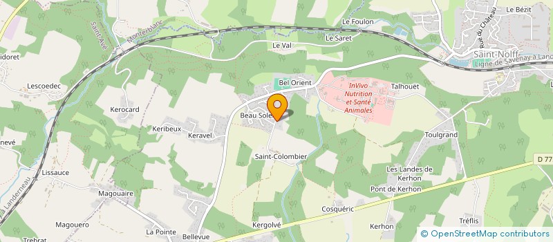 localisation de l'entreprise MADAME SABRINA KHAN à VANNES