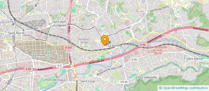 localisation de l'entreprise MADAME SABRINA KHELLACI à MARSEILLE
