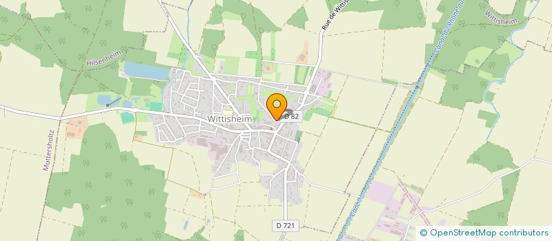 localisation de l'entreprise MADAME SABRINA KRVAVAC  WITTISHEIM